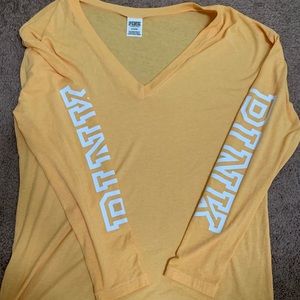 Pink long sleeve top